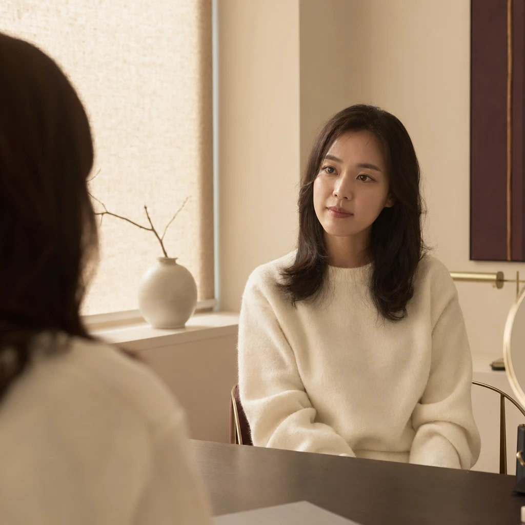 상담실의 오후 — 시술 결정보다 더 중요한 것이 안 할 일을 정하는 시간입니다