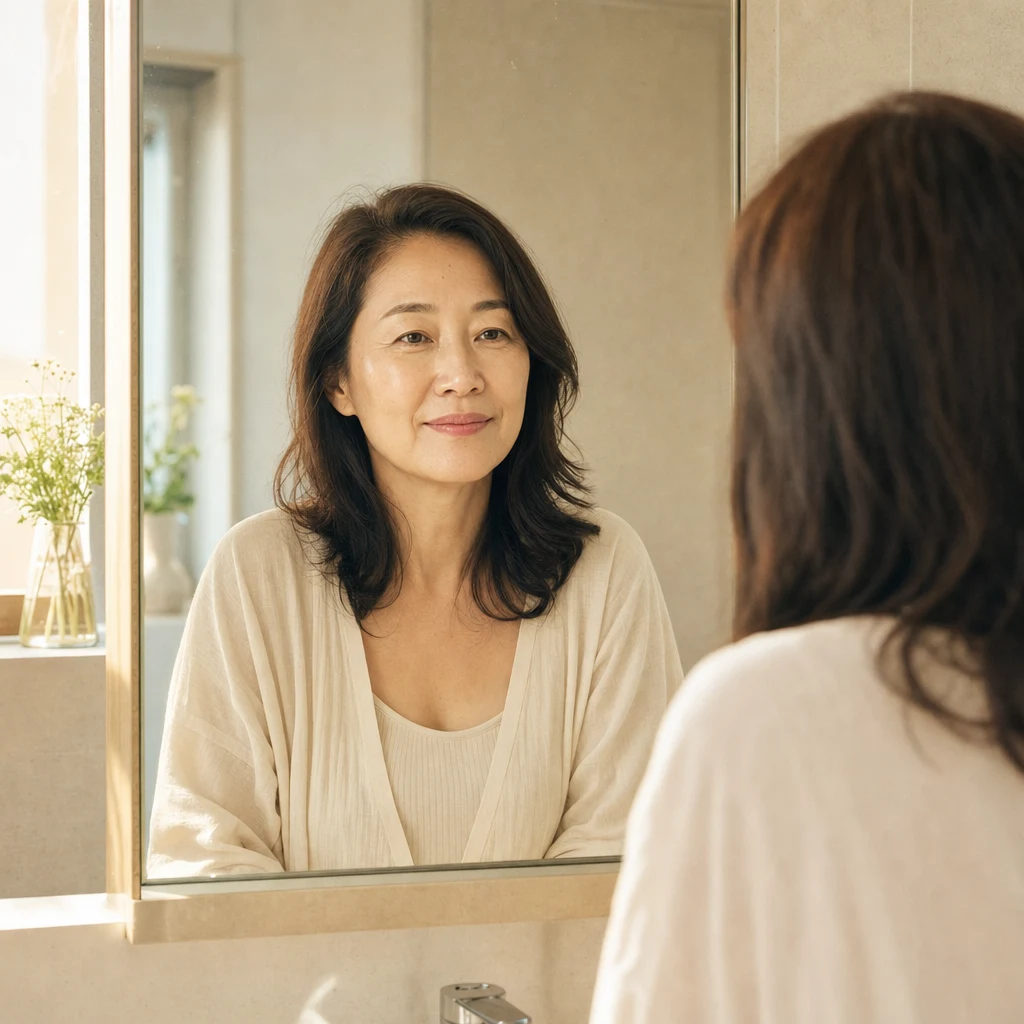 상담실에서 마무리 안내 받는 모습